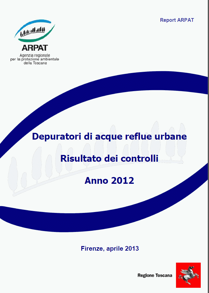 Depuratori di acque reflue urbane Risultato dei controlli – anno 2012