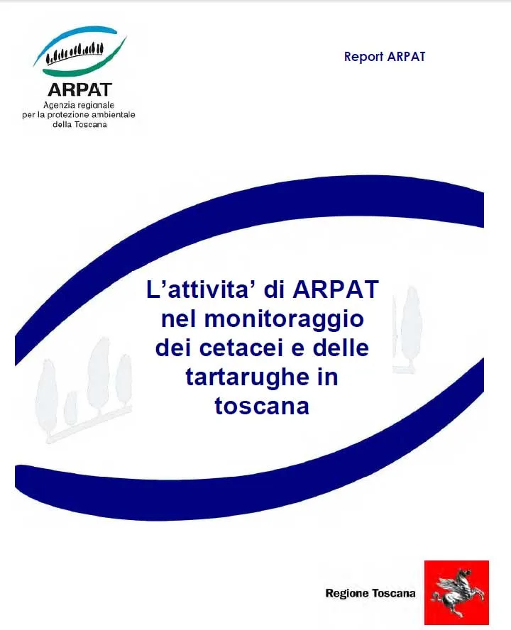 L’attività di ARPAT nel monitoraggio dei cetacei e delle tartarughe in Toscana – Anno 2014