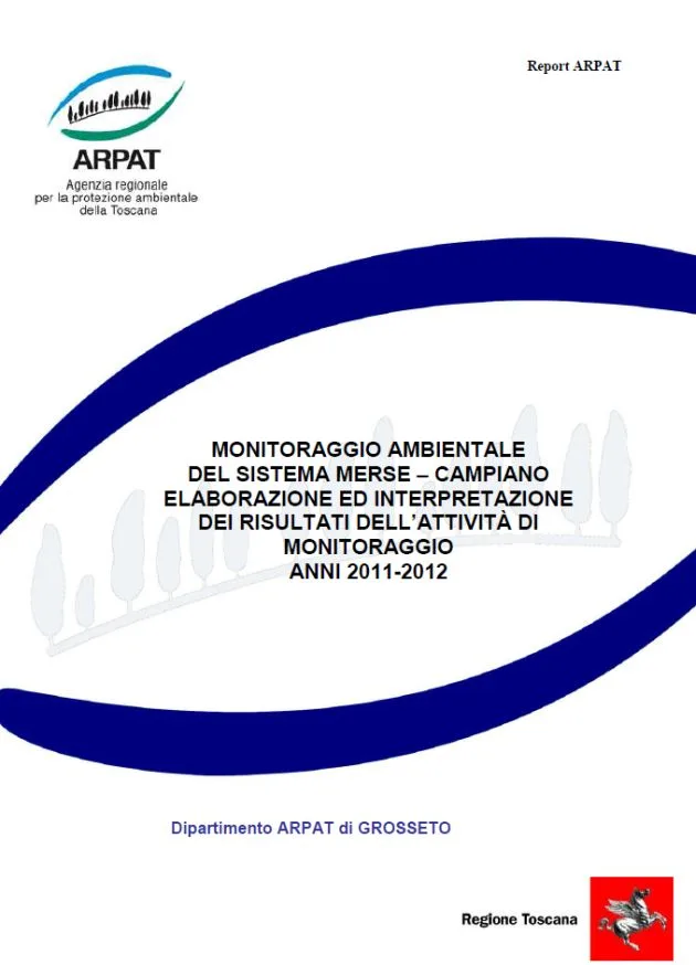 Monitoraggio ambientale del Sistema Merse-Campiano (GR)