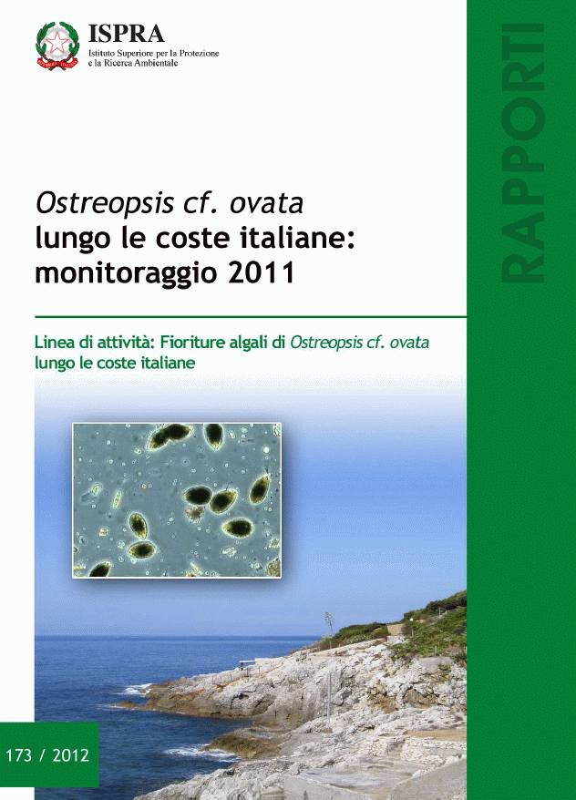 Ostreopsis cf. Ovata lungo le coste italiane: monitoraggio 2011