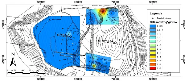 esempio mappa di isoflusso