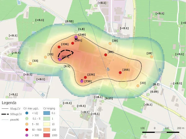 Casalguidi pennacchio inquinamento falda
