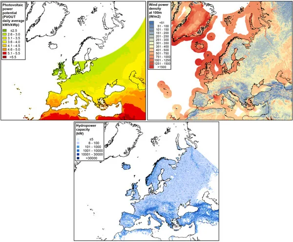 Potenziale di energia rinnovabile