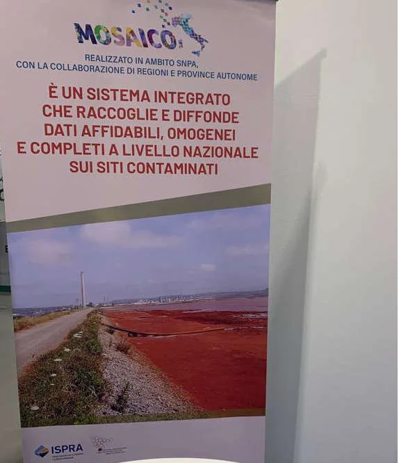 Stand Ispra-SNPA a Remtech 2023 - poster Mosaico