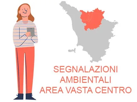 Le segnalazioni dei cittadini nell’Area vasta centro della Toscana nel 2023