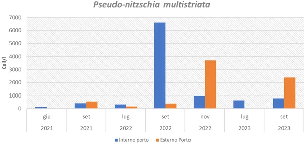 grafico pseudo-nitzschia
