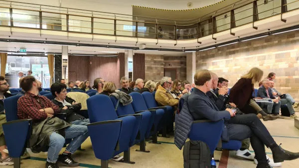 Pubblico presente al 4 forum acqua Arezzo