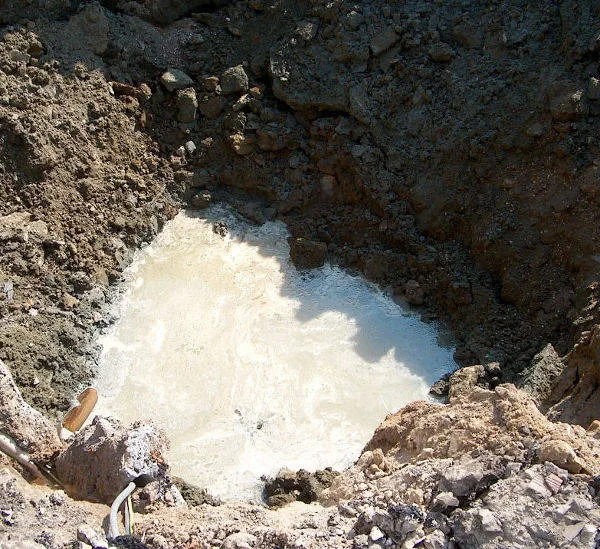 Scavo per estrazione serbatoio