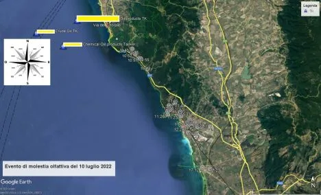 Maleodoranze di gas sul litorale livornese: individuata in mare la possibile sorgente