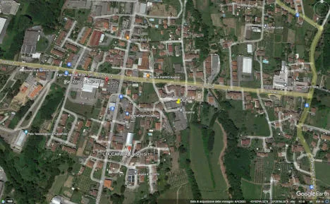 Area in cui è presente il calzaturificio DEA srl di Capannori