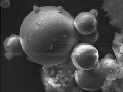 Sferule di Ossido di ferro di dimensioni variabili