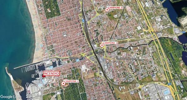 punti di campionamento