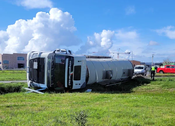 Ribaltamento autocisterna - Pisa - 11 marzo 2024