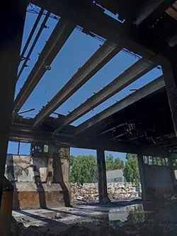 copertura del capannone