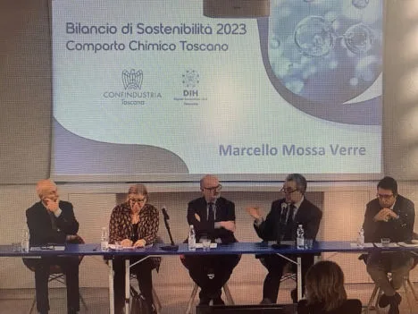 25° bilancio di sostenibilità del comparto chimico toscano, l’intervento del Direttore tecnico