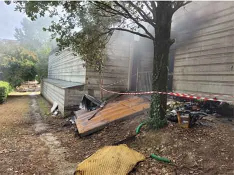 Incendio presso il Viper Theatre a Firenze: sopralluoghi di ARPAT