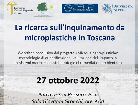 Workshop “La ricerca sull’inquinamento da microplastiche in Toscana”