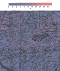 mappa bioaccumulo 2000