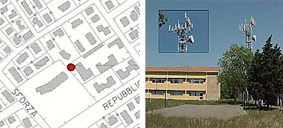 localizzazione dell'impianto