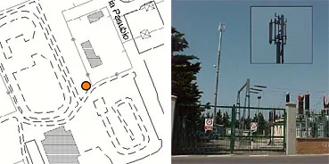 localizzazione dell'impianto