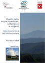 Qualità delle acque superficiali, sotterranee e sorgenti - Area Geotermica del Monte Amiata - Anni 2018-2019