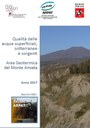 Qualità delle acque superficiali, sotterranee e sorgenti - Area Geotermica del Monte Amiata - Anno 2017