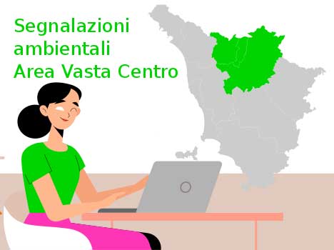 ARPAT: le segnalazioni dei cittadini nell'Area vasta centro della Toscana