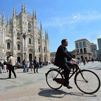 biciclette in città, Milano