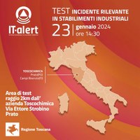 Esercitazione del Piano di emergenza esterna della Toscochimica a Prato 