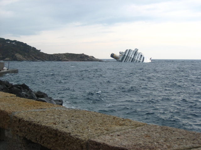 Monitoraggio Costa Concordia - aggiornamento del 10 maggio 