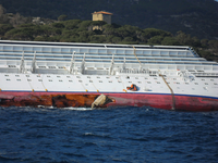 Monitoraggio Costa Concordia - aggiornamento del 10 settembe