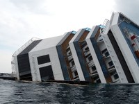 Monitoraggio Costa Concordia - aggiornamento del 15 luglio