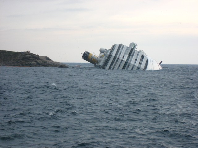 Monitoraggio Costa Concordia - aggiornamento del 31 marzo 