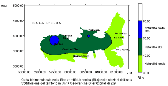 mappa isola d'Elba